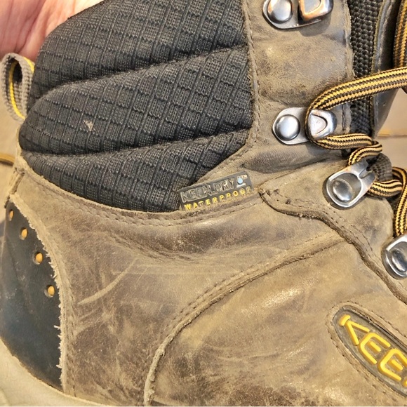 Keen Dry Leather Utility Outdoor Hiking Winter Sneakers Boots Shoes Mens US 7. - Picture 7 of 14